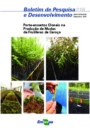 Thumbnail de Porta-enxertos clonais na produção de mudas de frutíferas de caroço.