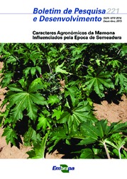 Thumbnail de Caracteres agronômicos da mamona influenciados pela época de semeadura.