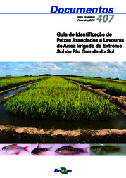 Thumbnail de Guia de identificação de peixes associados a lavouras de arroz irrigado do extremo sul do Rio Grande do Sul.