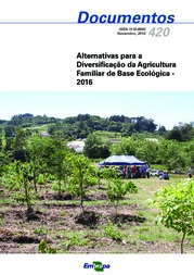 Thumbnail de Alternativas para a diversificação da agricultura familiar de base ecológica - 2016.