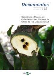 Thumbnail de Ocorrência e manejo de coleobrocas em pomares de citros do Rio Grande do Sul.