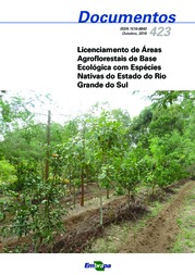 Thumbnail de Licenciamento de áreas agroflorestais de base ecológica com espécies nativas do estado do Rio Grande do Sul.