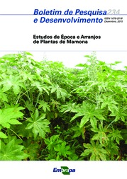 Thumbnail de Estudos de épocas e arranjos de plantas de mamona.