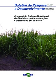 Thumbnail de Composição química nutricional de genótipos de cana-de-açúcar coletados no Sul do Brasil.