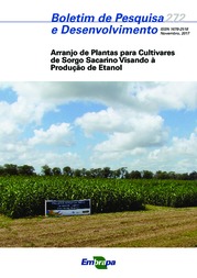 Thumbnail de Arranjo de plantas para cultivares de sorgo sacarino visando à produção de etanol.