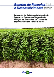 Thumbnail de Potencial de práticas de manejo do solo e da cobertura vegetal em mitigar as emissões de gases de efeito estufa em terras baixas.