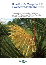 Thumbnail de Butiazeiros como flora apícola para a produção de mel na região sul do Rio Grande do Sul.