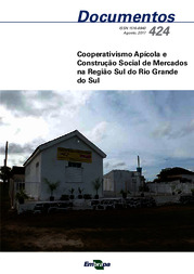 Thumbnail de Cooperativismo apícola e construção social de mercados na região sul do Rio Grande do Sul.