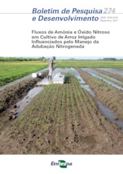 Thumbnail de Fluxos de amônia e óxido nitroso em cultivo de arroz irrigado influenciados pelo manejo da adubação nitrogenada.