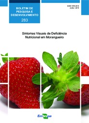 Thumbnail de Sintomas visuais de deficiência nutricional em morangueiro.