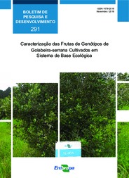 Thumbnail de Caracterização das frutas de genótipos de goiabeira-serrana cultivados em sistema de base ecológica.