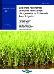 Thumbnail de Eficiência Agronômica de Novos Fertilizantes Nitrogenados na Cultura de Arroz Irrigado.