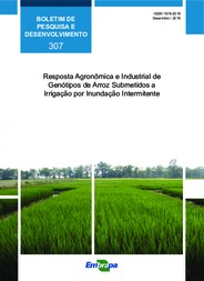 Thumbnail de Resposta agronômica e industrial de genótipos de arroz submetidos a irrigação por inundação intermitente.