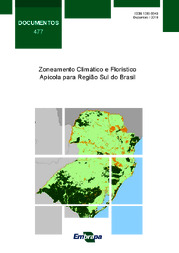 Thumbnail de Zoneamento climático e florístico apícola para região sul do Brasil.