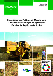 Thumbnail de Diagnóstico das práticas de manejo para alta produção de feijão na agricultura familiar da Região Norte do RS.