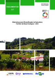 Thumbnail de Alternativas para Diversificação da Agricultura Familiar de Base Ecológica - 2022.