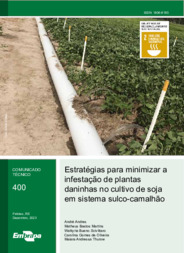 Thumbnail de Estratégias para minimizar a infestação de plantas daninhas no cultivo de soja em sistema sulco-camalhão.