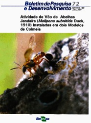 Thumbnail de Atividade de vôo de abelhas jandaíra (Melípona subnitida Ducke, 1910) instaladas em dois modelos de colméia.