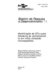 Thumbnail de Identificação de QTLs para tolerância ao encharcamento em milho utilizando microssatélites.