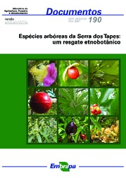 Thumbnail de Espécies arbóreas da Serra dos Tapes: um resgate etnobotânico.