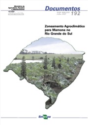 Thumbnail de Zoneamento agroclimático para mamona no Rio Grande do Sul.