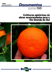 Thumbnail de Cultivares apirênicas de citros recomendadas para o Rio Grande do Sul.