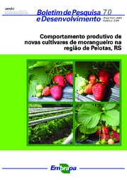 Thumbnail de Comportamento produtivo de novas cultivares de morangueiro na região de Pelotas, RS.