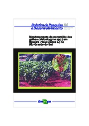 Thumbnail de Monitoramento do nematóide das galhas (Meloidogyne spp.) em figueira (Ficus carica L.) no Rio Grande do Sul.