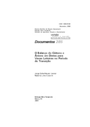 Thumbnail de O Balanço de cátions e ânions em dietas para vacas leiteiras no período de Transição.