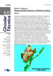 Thumbnail de Solos e terras do planalto Sul-Rio-Grandense e planícies costeiras.