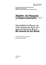 Thumbnail de Assembléias de peixes em lavoura de arroz do extremo Sul do Rio Grande do Sul, Brasil.