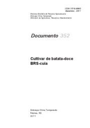 Thumbnail de Cultivar de batata-doce BRS-Cuia.