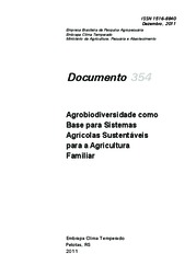 Thumbnail de Agrobiodiversidade como base para sistemas agrícolas sustentáveis para a agricultura familiar.