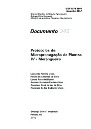 Thumbnail de Protocolos de micropropagação de plantas IV: morangueiro.