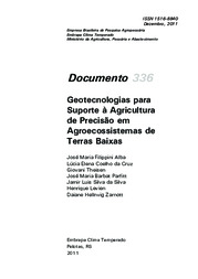 Thumbnail de Geotecnologias para suporte à agricultura de precisão em agroecossistemas de terras baixas.