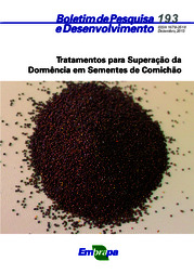 Thumbnail de Tratamentos para superação da dormência em sementes de cornichão.