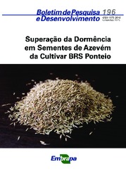 Thumbnail de Superação da dormência em sementes de azevém da cultivar BRS Ponteio.