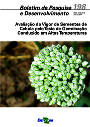 Thumbnail de Avaliação do vigor de sementes de cebola pelo teste de germinação conduzido em altas temperaturas.