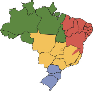 Mapa do Brasil